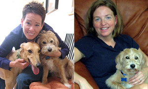 Le Ann Frost and Julie Woodward are co-owners of All Dogs Poop, a Pennsauken-based dog waste removal service.
