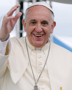 Pope Francis is coming to Philadelphia this month. Unfortunately, His Holiness is bringing some traffic problems with him. Photo credit: Wikipedia.