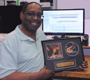 Dennis Crocker, a Pennsauken native and audio/visual technician for the Pennsauken School District, is debuting his first album, “Homemade.” Proceeds from the sales of his album in April will go to scholarships for students graduating from Phifer Middle School. 
