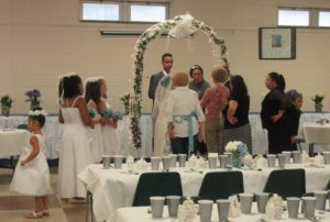 Athene Chapter #201 O.E.S. of New Jersey held a “Tom Thumb” wedding on Sep. 24.