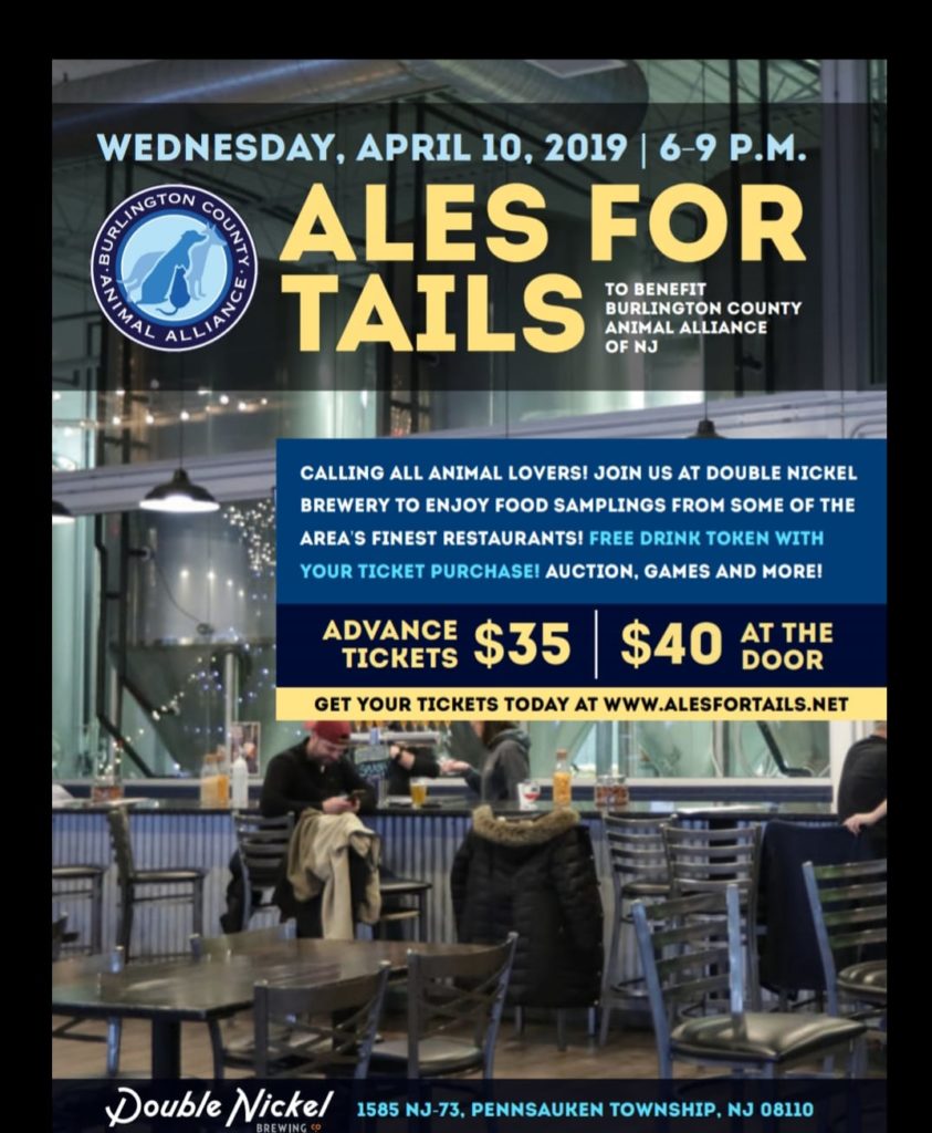 Ales For Tails On April 10