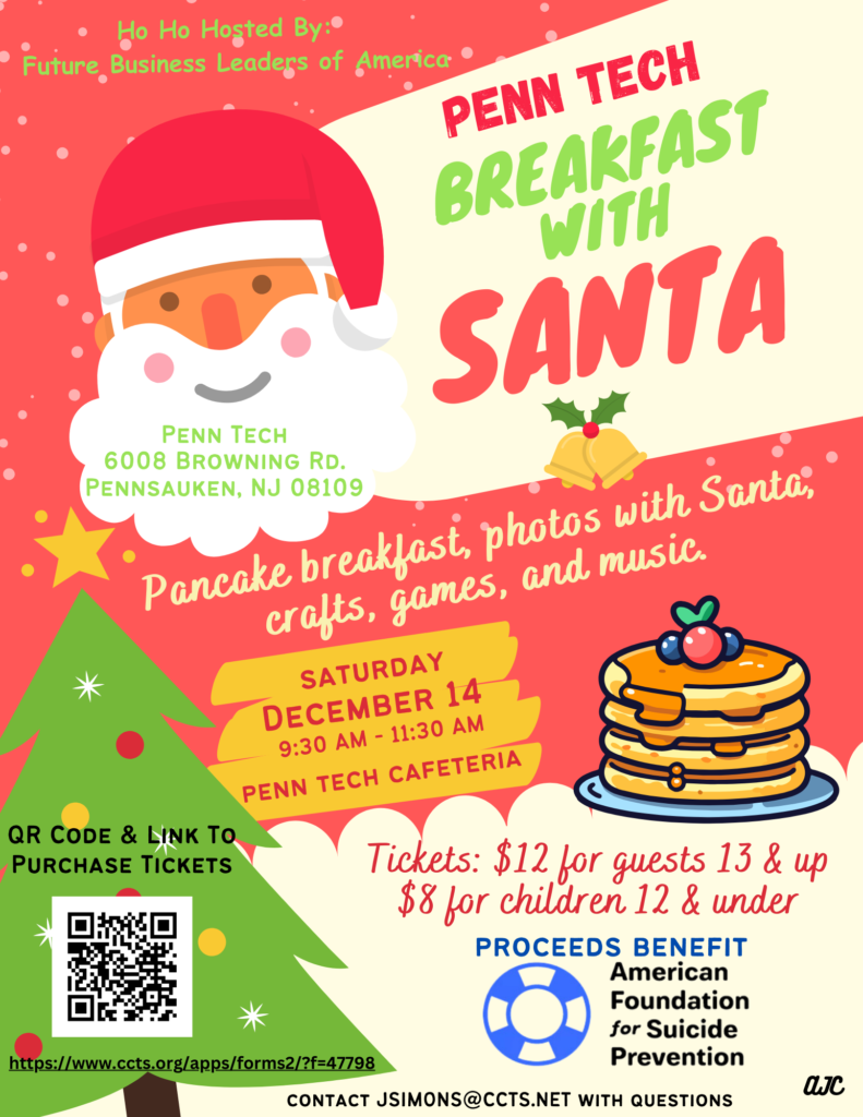 Penn Tech Breakfast with Santa