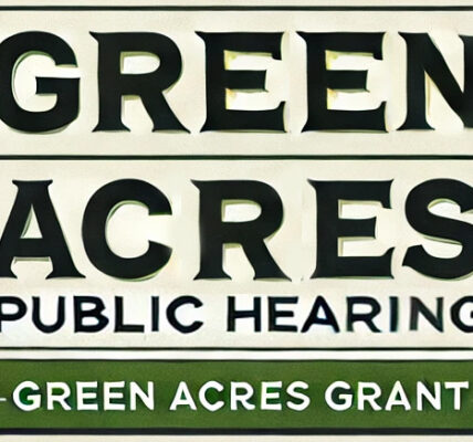 Green Acres Grant Public Hearing