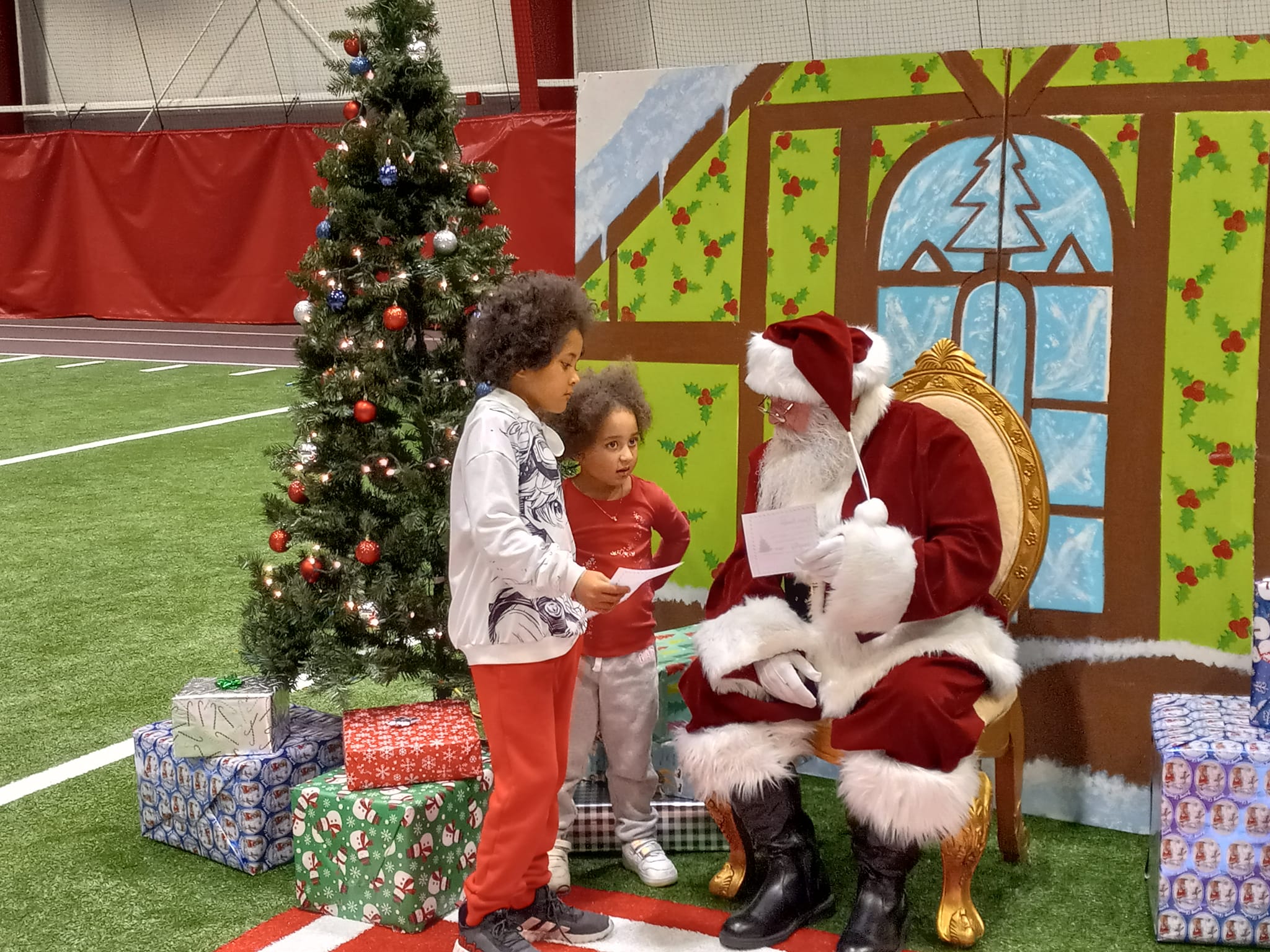 Santa at the PHS Field House