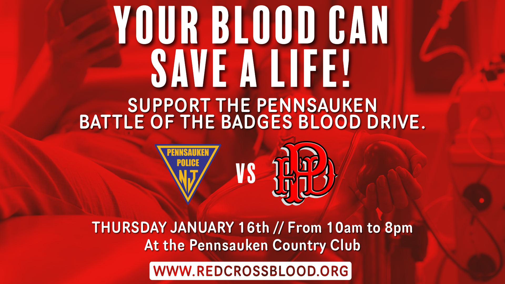 Battle of the Badge Blood Drive 2025