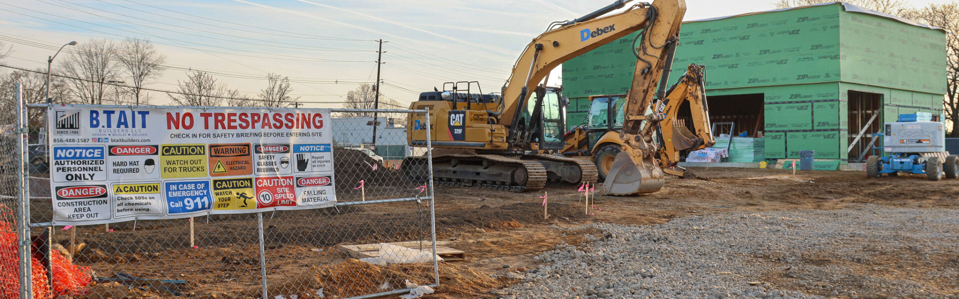 Starbucks Construction Site Pennsauken