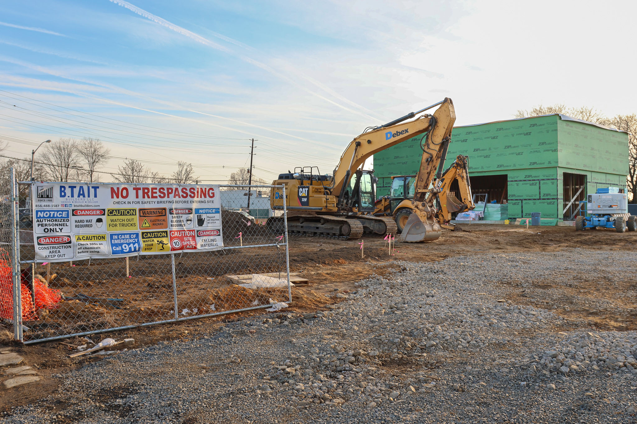 Starbucks Construction Site Pennsauken