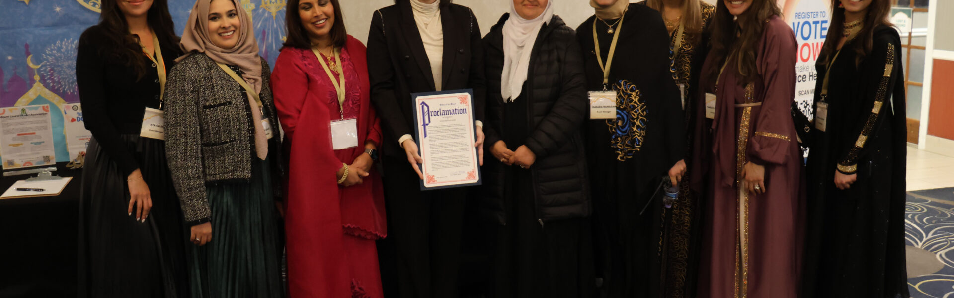 Deputy Mayor Gives Proclamation During Muslim Heritage Event