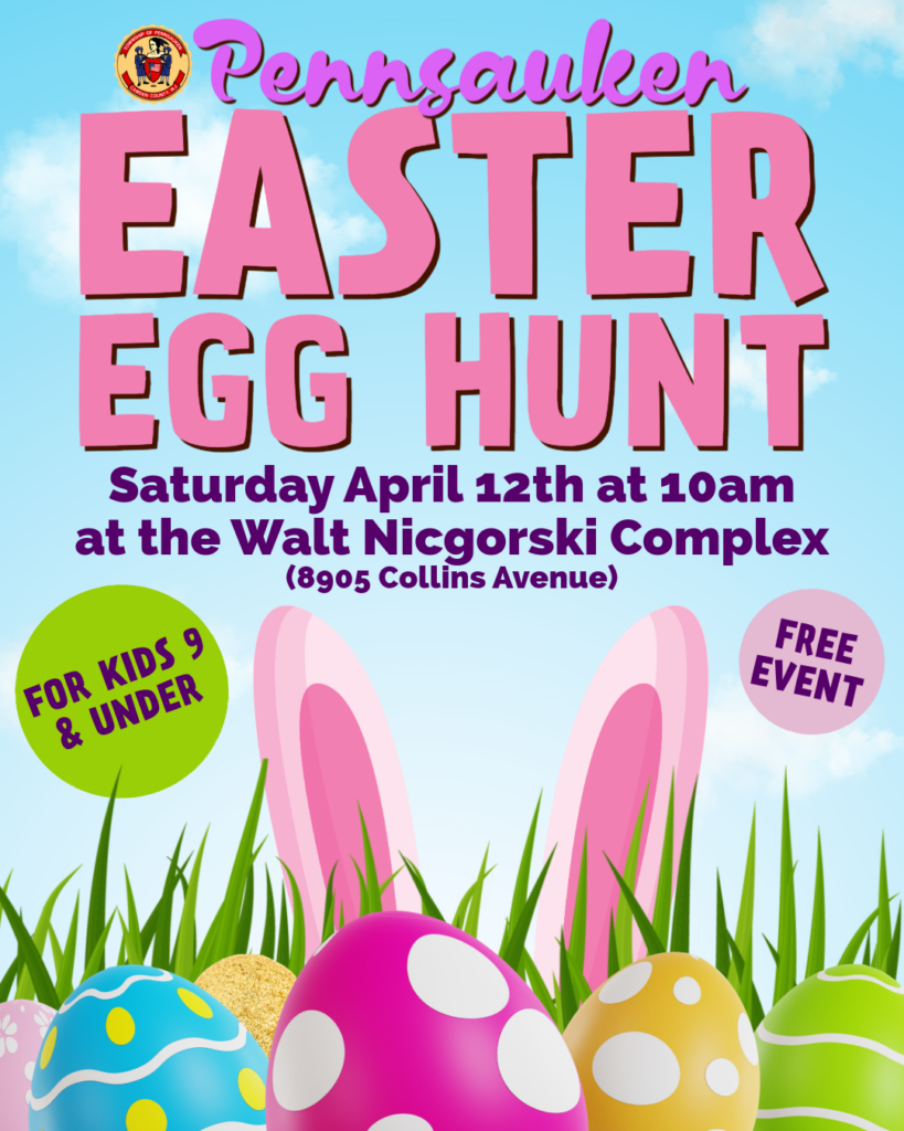 Pennsauken Easter Egg Hunt on April 12