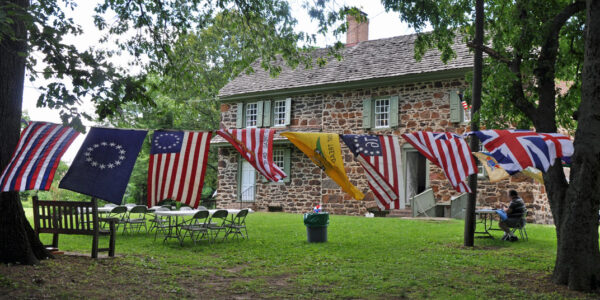Flag Day at Burrough Dover House