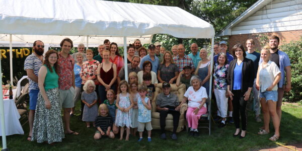 Vince Donato turns 100.