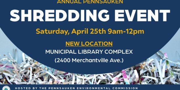 Pennsauken's annual resident-only shredding event.
