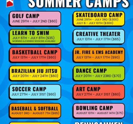 2026 Pennsauken Summer Camps