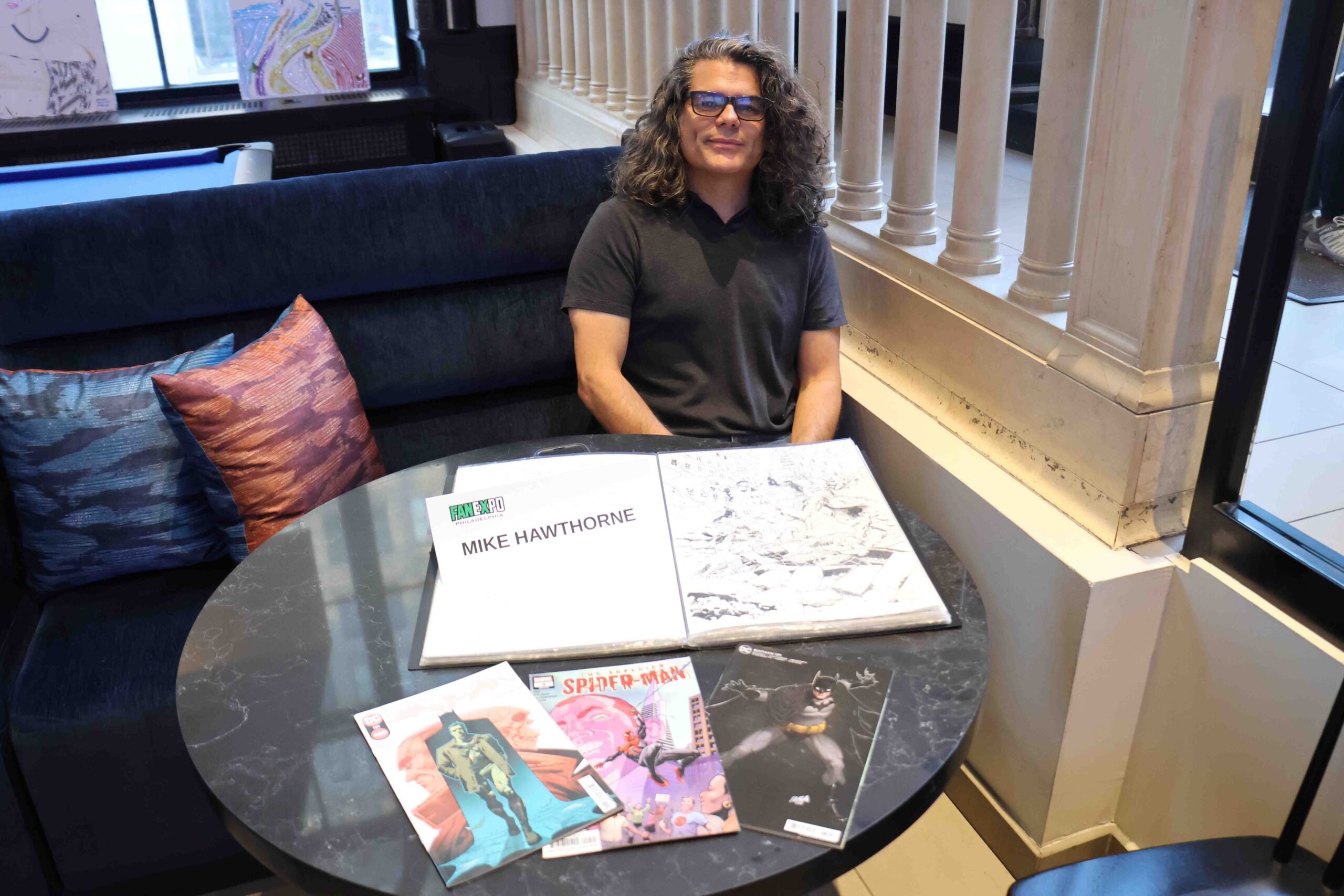 Comic Book Artist Mike Hawthorne